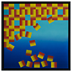 Farbfeldmalerei Disbalance 4