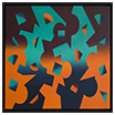 Farbfeldmalerei Disbalance 4