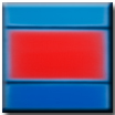 Farbfeldmalerei Blau Rot