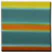 Farbfeldmalerei Smaragd Orange