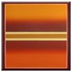 Farbfeldmalerei Burgund-Ocker-Orange