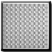 zeitgenössisches modernes Relief Dübelrelief Weiss monochrom