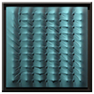 Relief Blau Schwarz