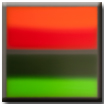 colorfield green and orange