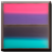 colorfield pink and turquoise