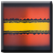 colorfield yellow orange and brown