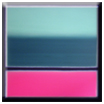 color field bluetones and pink