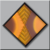 relief brown and orange
